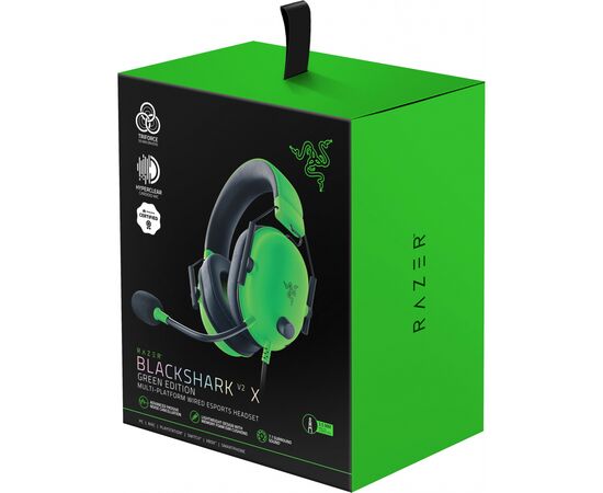 Наушники Razer Blackshark V2 X Green (RZ04-03240600-R3M1), изображение 5 Наушники Razer Blackshark V2 X Green (RZ04-03240600-R3M1), изображение 5