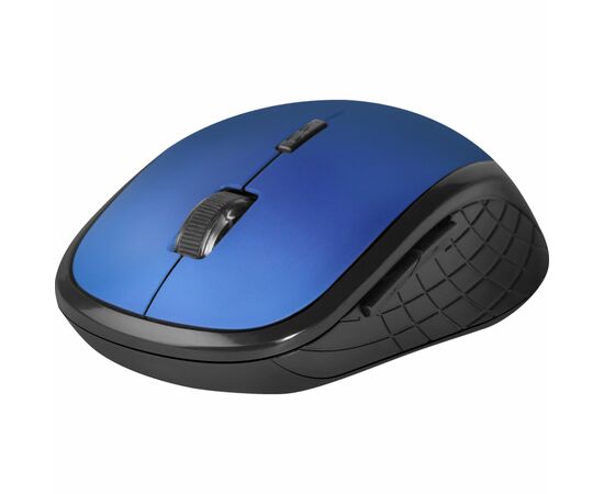 Мышка Defender Aero MM-755 Wireless Blue-Black (52755), изображение 2 Мышка Defender Aero MM-755 Wireless Blue-Black (52755), изображение 2
