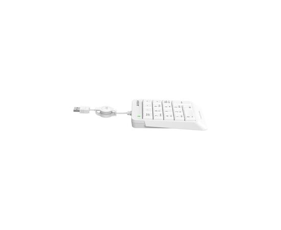 Клавіатура A4Tech FK13 White, зображення 3 Клавіатура A4Tech FK13 White, зображення 3