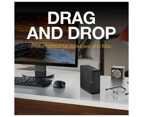Внешний жесткий диск 3.5" 6TB Expansion Desktop Seagate (STKP6000400), изображение 10 Внешний жесткий диск 3.5" 6TB Expansion Desktop Seagate (STKP6000400), изображение 10