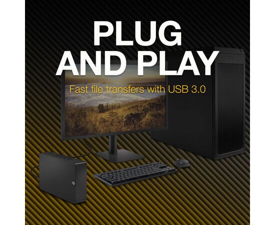Внешний жесткий диск 3.5" 6TB Expansion Desktop Seagate (STKP6000400), изображение 9 Внешний жесткий диск 3.5" 6TB Expansion Desktop Seagate (STKP6000400), изображение 9