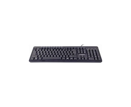Клавиатура Gembird KB-UM-106-UA USB Black (KB-UM-106-UA), изображение 2 Клавиатура Gembird KB-UM-106-UA USB Black (KB-UM-106-UA), изображение 2