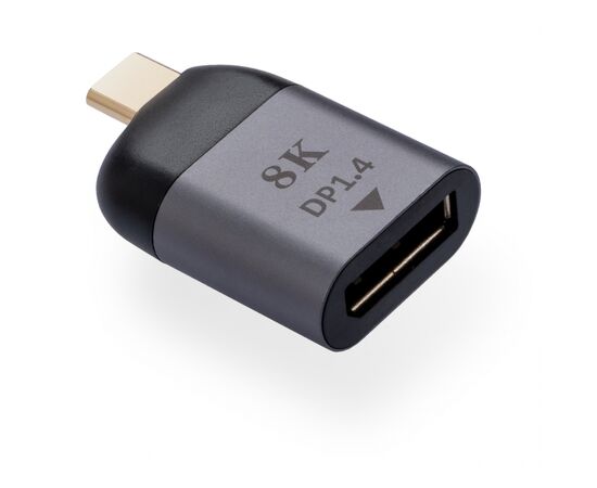 Переходник Type-C Male to DP 1.4 8K60Hz compact Vinga (VCPATCDP4C)