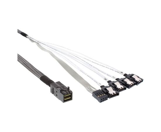 Кабель для передачи данных MiniSAS HD (SFF-8643) to 4xSATA 1020MM ASUS (90SK0000-M44BN0)