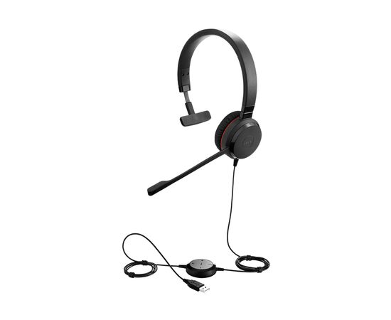 Наушники Jabra Evolve 20 SE Mono UC (4993-829-409), изображение 4 Наушники Jabra Evolve 20 SE Mono UC (4993-829-409), изображение 4