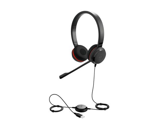 Наушники Jabra Evolve 20 SE Stereo UC (4999-829-409), изображение 4 Наушники Jabra Evolve 20 SE Stereo UC (4999-829-409), изображение 4