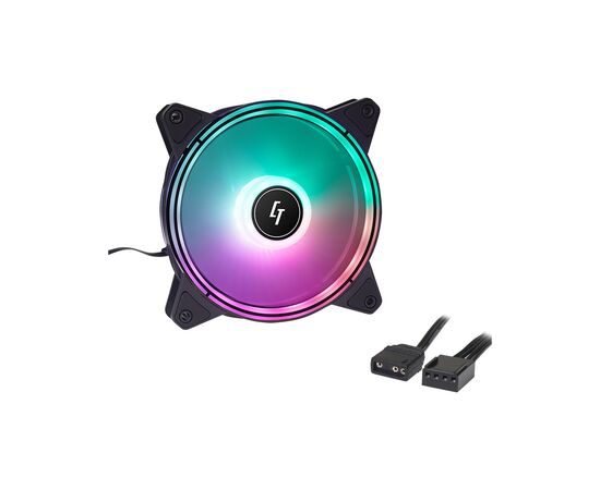 Кулер до корпусу Chieftec Nova (NF-3012-RGB), зображення 5 Кулер до корпусу Chieftec Nova (NF-3012-RGB), зображення 5