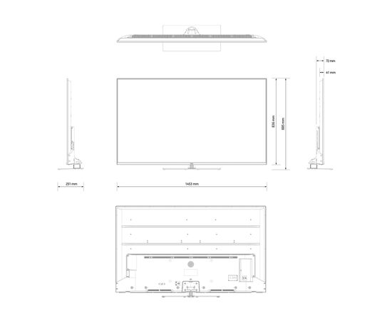 Телевізор Nokia QLED 6500D, зображення 5 Телевізор Nokia QLED 6500D, зображення 5