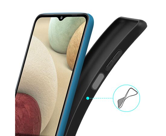 Чехол для моб. телефона BeCover Samsung Galaxy A12 SM-A125 / M12 SM-M125 Black (706926), изображение 3 Чехол для моб. телефона BeCover Samsung Galaxy A12 SM-A125 / M12 SM-M125 Black (706926), изображение 3