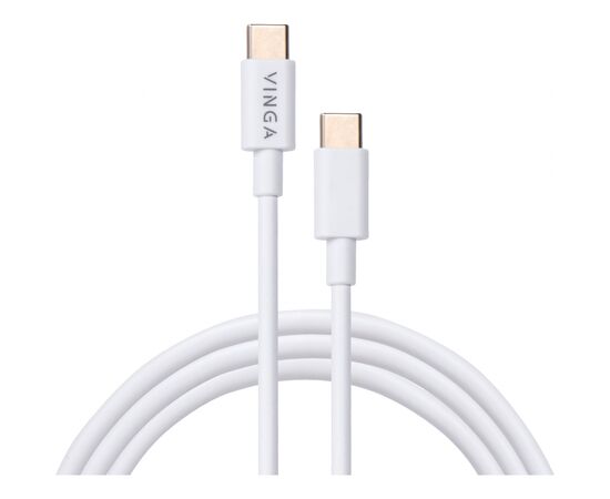 Дата кабель USB-C to USB-C 1.0m 45W PVC Vinga (VCPCTC45W)