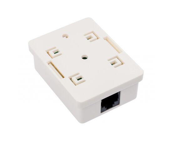 Компьютерная розетка RJ45x1 UTP cat.5e 8P8C Vinga (VCPRJ45O1NE), изображение 3 Компьютерная розетка RJ45x1 UTP cat.5e 8P8C Vinga (VCPRJ45O1NE), изображение 3