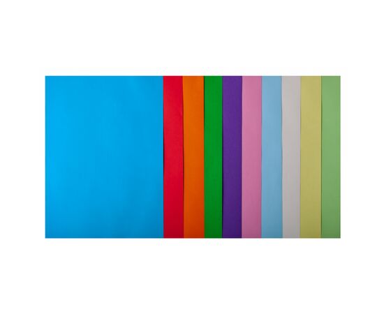 Папір Buromax А4, 80g, PASTEL+INTENSIVE, 10colors, 50sh (BM.2721650-99)