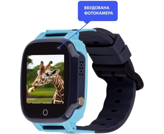 Смарт-часы Amigo GO008 MILKY GPS WIFI Blue (873292), изображение 3 Смарт-часы Amigo GO008 MILKY GPS WIFI Blue (873292), изображение 3