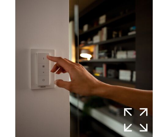 Умная кнопка Philips Hue Dimmer (929001173770), изображение 4 Умная кнопка Philips Hue Dimmer (929001173770), изображение 4