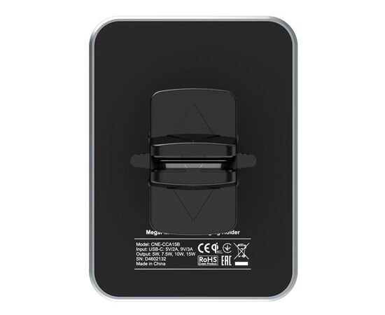 Універсальний автотримач Canyon Car holder and wireless charger MegaFix, C-15, 15W (CNE-CCA15B), зображення 3 Універсальний автотримач Canyon Car holder and wireless charger MegaFix, C-15, 15W (CNE-CCA15B), зображення 3