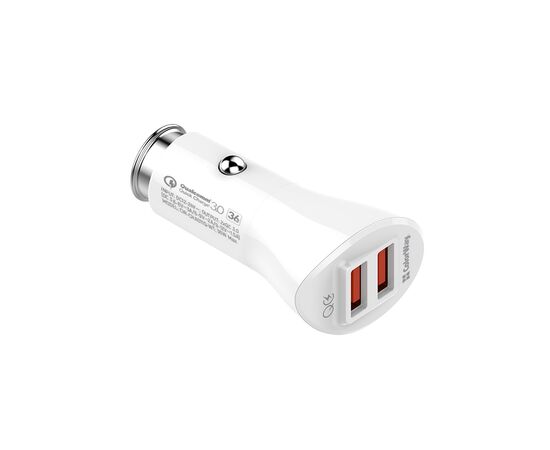 Зарядное устройство ColorWay 2USB Quick Charge 3.0 (36W (CW-CHA011Q-WT)