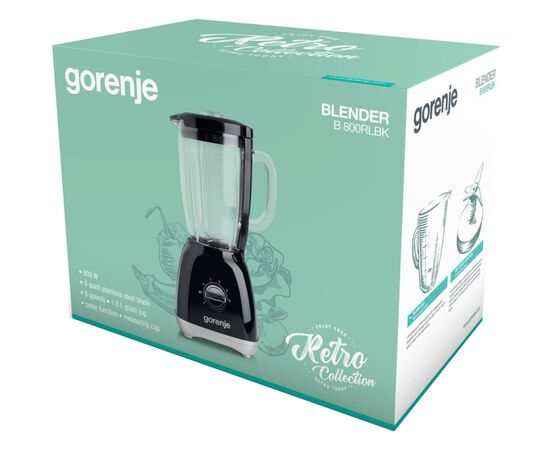 Блендер Gorenje B800RLBK, изображение 3 Блендер Gorenje B800RLBK, изображение 3