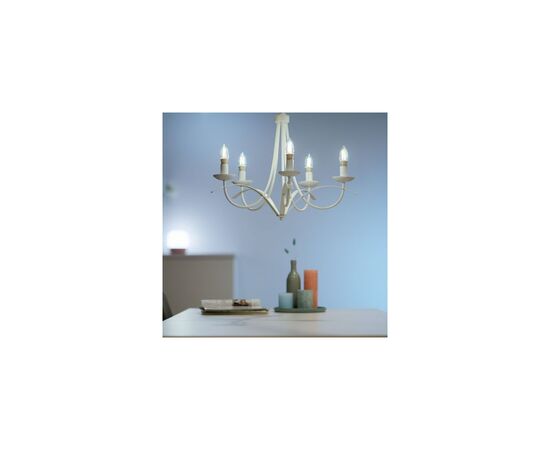 Умная лампочка WiZ E14 4.9W (25W 370Lm) C35 2000-5000K филаментная Wi-Fi (929003017701), изображение 5 Умная лампочка WiZ E14 4.9W (25W 370Lm) C35 2000-5000K филаментная Wi-Fi (929003017701), изображение 5