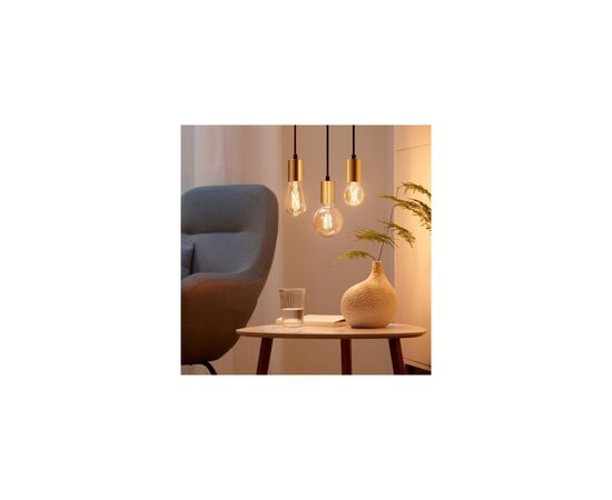Умная лампочка WiZ E27 7W(50W 640Lm) A60 2000-5000К филаментная Wi-Fi (929003017401), изображение 5 Умная лампочка WiZ E27 7W(50W 640Lm) A60 2000-5000К филаментная Wi-Fi (929003017401), изображение 5