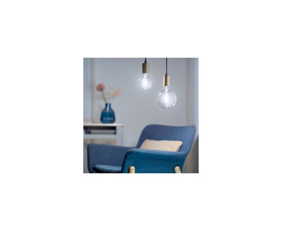 Умная лампочка WiZ E27 7W(60W 806Lm) G95 2700-6500 филаментная Wi-Fi (929003018201), изображение 6 Умная лампочка WiZ E27 7W(60W 806Lm) G95 2700-6500 филаментная Wi-Fi (929003018201), изображение 6