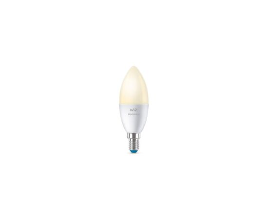 Умная лампочка WiZ E14 4.9W(40W 470Lm) C37 2700K диммируемая Wi-Fi (929002448502)