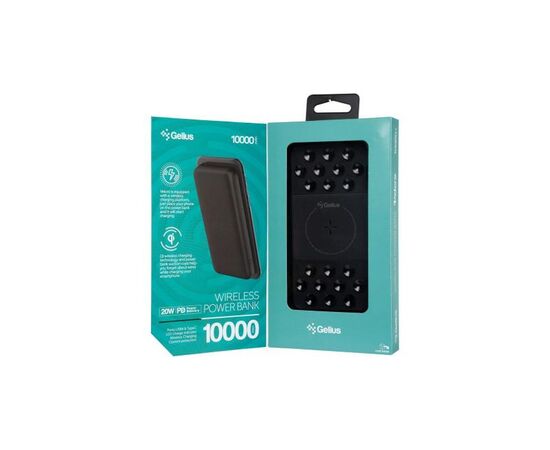 Батарея универсальная Gelius Pro Velcro GP-PBW1120 10000mAh Black (00000087399), изображение 11 Батарея универсальная Gelius Pro Velcro GP-PBW1120 10000mAh Black (00000087399), изображение 11
