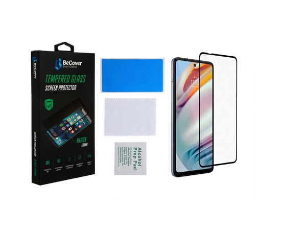Стекло защитное BeCover Motorola Moto G60 / G60s Black (706899), изображение 2 Стекло защитное BeCover Motorola Moto G60 / G60s Black (706899), изображение 2