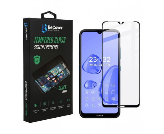 Скло захисне BeCover Nokia 1.4 Black (706902)