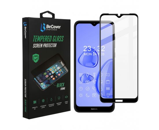 Скло захисне BeCover Nokia C30 Black (706903)