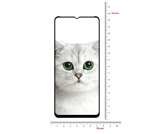 Стекло защитное BeCover Realme C21Y Black (706904), изображение 2 Стекло защитное BeCover Realme C21Y Black (706904), изображение 2