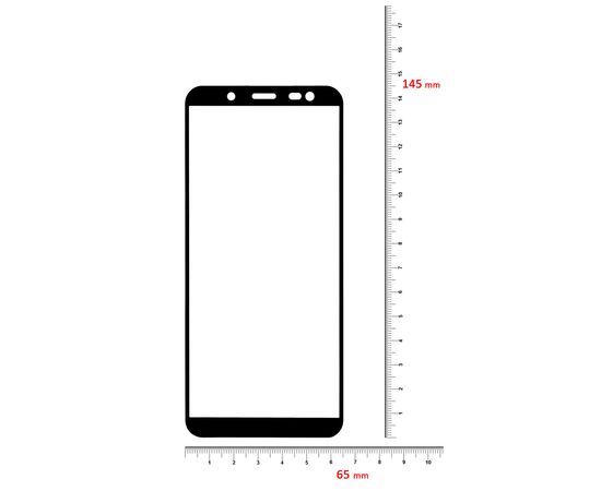 Скло захисне BeCover Samsung Galaxy J6 2018 SM-J600 Black (702231), зображення 3 Скло захисне BeCover Samsung Galaxy J6 2018 SM-J600 Black (702231), зображення 3