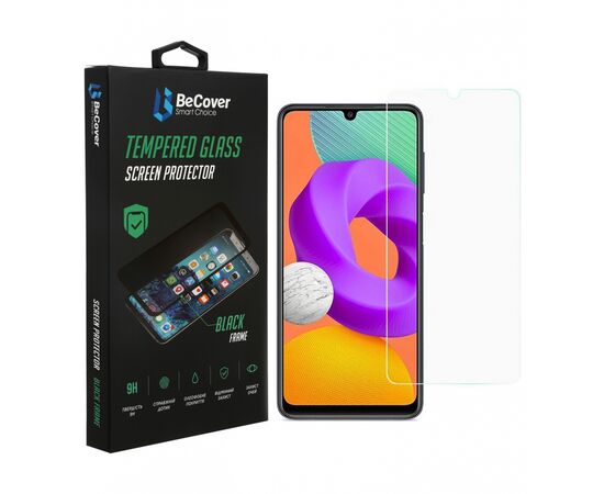 Стекло защитное BeCover Samsung Galaxy M22 SM-M225 Crystal Clear Glass (706908)