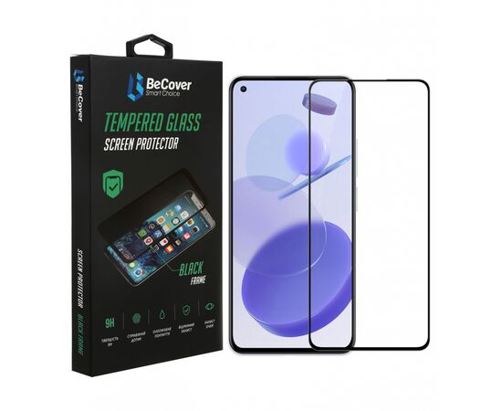 Стекло защитное BeCover Xiaomi Mi 11 Lite Black (706909)