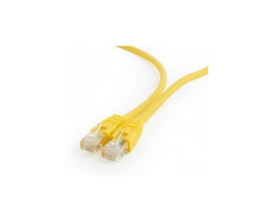 Патч-корд 1м UTP cat 6 CCA yellow Cablexpert (PP6U-1M/Y), изображение 2 Патч-корд 1м UTP cat 6 CCA yellow Cablexpert (PP6U-1M/Y), изображение 2