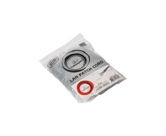 Патч-корд 2м UTP cat 6 CCA black Cablexpert (PP6U-2M/BK), зображення 2 Патч-корд 2м UTP cat 6 CCA black Cablexpert (PP6U-2M/BK), зображення 2