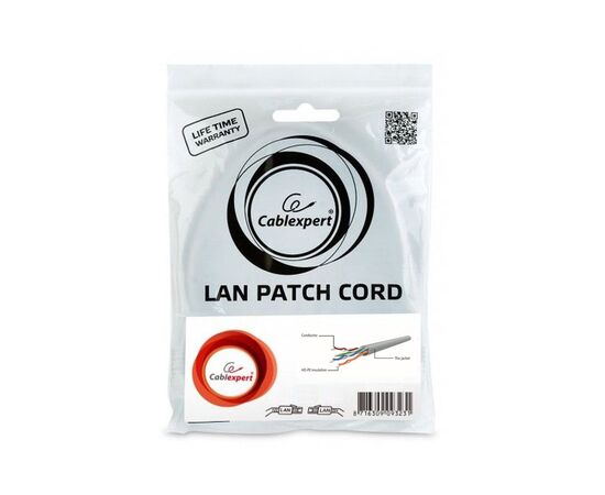 Патч-корд 30м UTP cat 6 CCA grey Cablexpert (PP6U-30M), зображення 4 Патч-корд 30м UTP cat 6 CCA grey Cablexpert (PP6U-30M), зображення 4