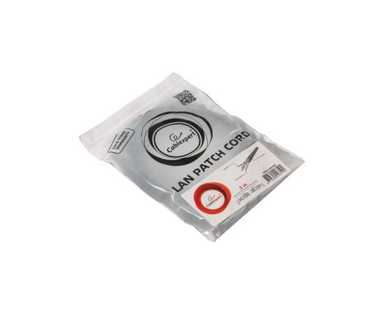 Патч-корд 3м UTP cat 6 CCA black Cablexpert (PP6U-3M/BK), изображение 2 Патч-корд 3м UTP cat 6 CCA black Cablexpert (PP6U-3M/BK), изображение 2