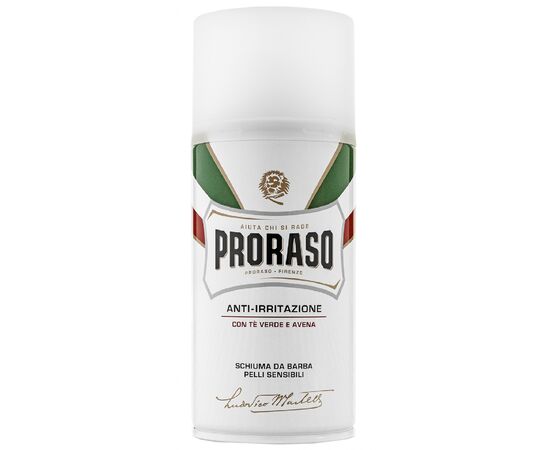 Пена для бритья Proraso с экстрактом Зеленого чая для чувствительной кожи 300 мл (8004395001941)