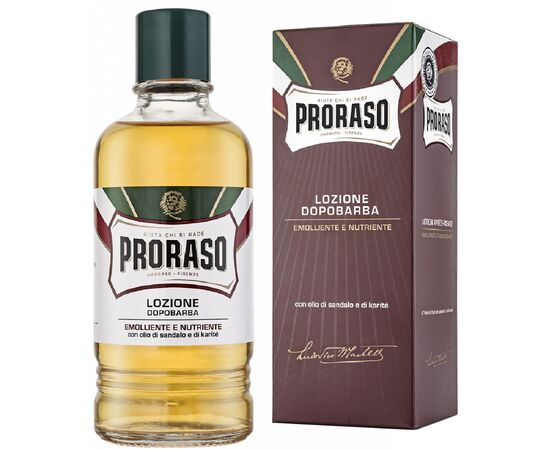 Лосьйон після гоління Proraso з Олією Ши та Сандаловою олією 400 мл (8004395006724)
