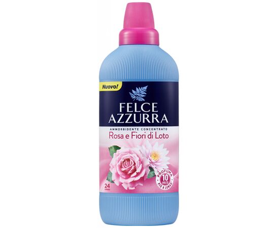 Кондиционер для белья Felce Azzurra Rosa & Fiori di Loto концентрированный смягчитель 600 мл (8001280030949)