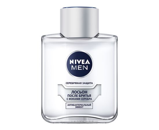 Лосьйон після гоління Nivea Men Срібний захист з іонами срібла 100 мл (4005808539789/4005808539604)