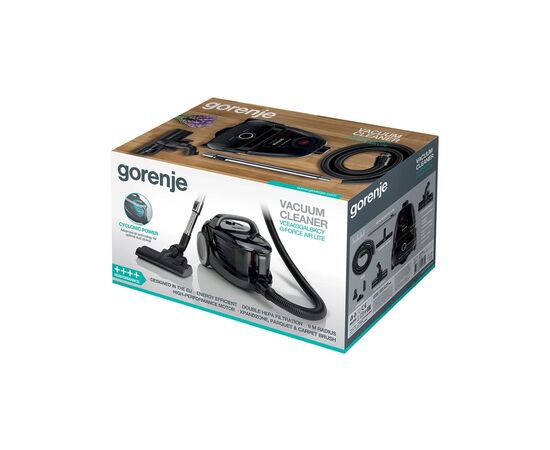 Пылесос Gorenje VCEA03GALBKCY, изображение 4 Пылесос Gorenje VCEA03GALBKCY, изображение 4