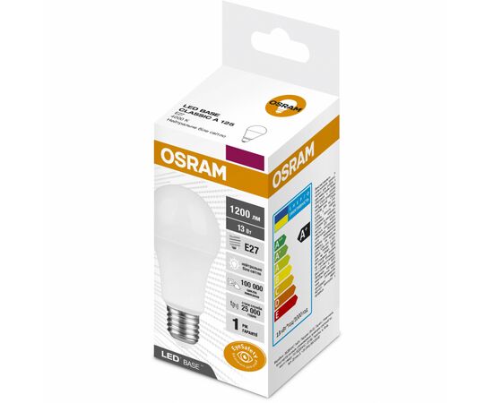 Лампочка Osram LED BASE CLA 13W (1200Lm) 4000K E27 (4058075628298), изображение 2 Лампочка Osram LED BASE CLA 13W (1200Lm) 4000K E27 (4058075628298), изображение 2