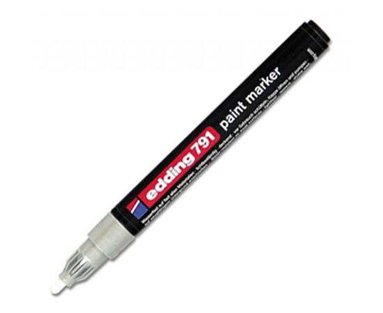 Маркер Edding Paint e-791 1-2 мм, round tip, white (791/11)