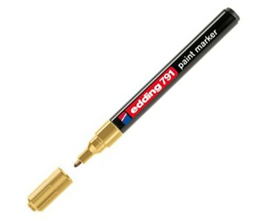 Маркер Edding Paint e-791 1-2 мм, round tip, gold (791/12)