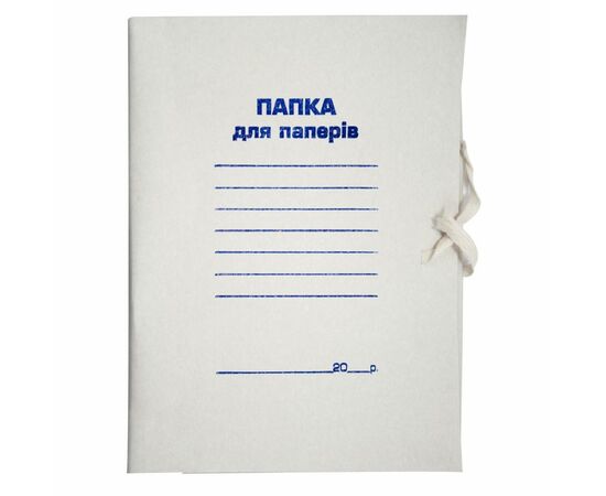 Папка на зав'язках Buromax А4, carton 0,3мм (glued flap) (BM.3359)