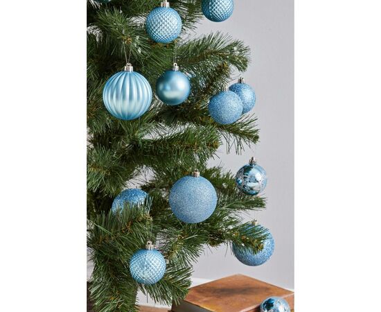 Елочная игрушка ColorWay Merry Christmas mix 16шт (8см) LIGHT BLUE_OEM (CW-MCB816LB_OEM), изображение 6 Елочная игрушка ColorWay Merry Christmas mix 16шт (8см) LIGHT BLUE_OEM (CW-MCB816LB_OEM), изображение 6