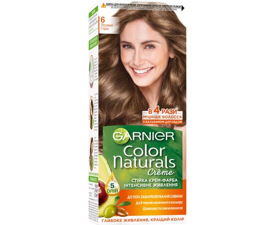 Краска для волос Garnier Color Naturals 6 Лесной орех 110 мл (3600540676757)
