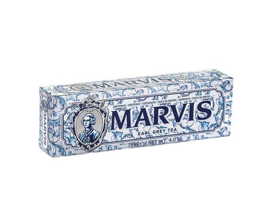 Зубная паста Marvis Английский чай с бергамотом 75 мл (8004395112319), изображение 2 Зубная паста Marvis Английский чай с бергамотом 75 мл (8004395112319), изображение 2