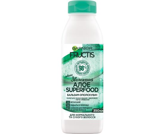 Кондиционер для волос Garnier Fructis Superfood Алоэ для нормальных и сухих волос 350 мл (3600542290579)